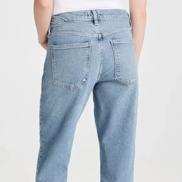 AGOLDE Kye Mid-Rise Straight Crop Jean 26 - Picture 5 of 14